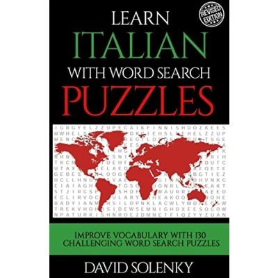 Abbildung von Learn Italian with Word Search Puzzles: Language Vocabulary Challenging Find Puzzles for All Ages