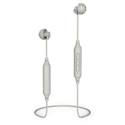 Abbildung von Thomson Bluetooth Kopfhörer Piccolino für Sport und unterwegs (In Ear mit extrakleinen Ohrpolstern, Sportkopfhörer passiver Geräuschunterdrückung, ultraleicht, kabellos) grau