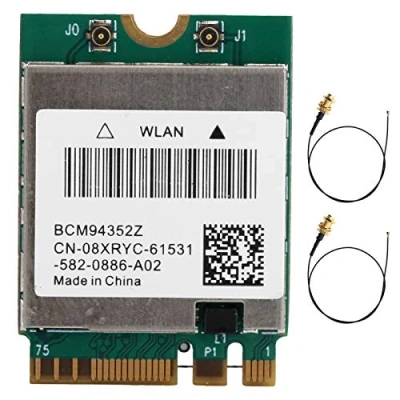 Abbildung von Drahtlose Netzwerkkarte, interne Computer Netzwerkkarten Karte, interner Dualband WLAN Adapter, NGFF M.2 Bluetooth 4.0 802.11ac Adapter BCM94352Z(#2)