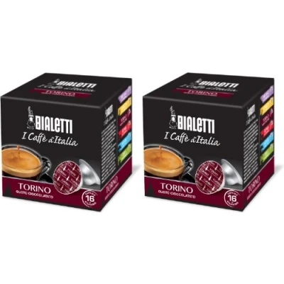 Abbildung von Bialetti 96080095/M Kaffee Kapseln Torino, Alu, 16 Stück