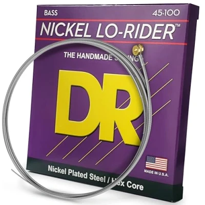 Abbildung von DR Strings NMLH 45 Lo Rider Nickel Plated Bass Medium Lite