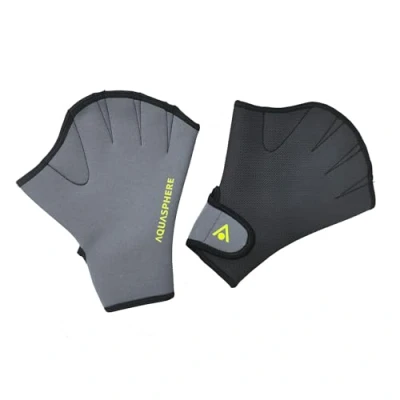 Abbildung von Aqua Sphere Unisex Fitness Glove Neopren Schwimmhandschuh, blau, L EU