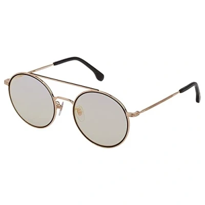 Abbildung von Lozza Unisex SL233553301C Sonnenbrille, Shiny Rose Gold W/Black Part, 53/21/145