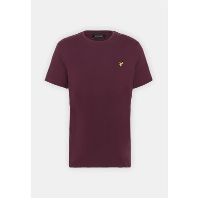 Abbildung von Lyle &amp; Scott Plain Tshirt basic, Herren, Größe: XS, Burgundy