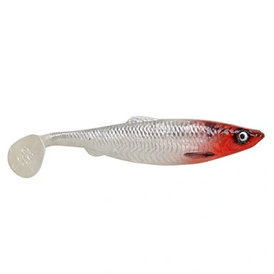 Abbildung von Savage Gear 4D Herring Shad Gummifisch, Farbe:Red Head, Länge/Gewicht:9cm / 5g