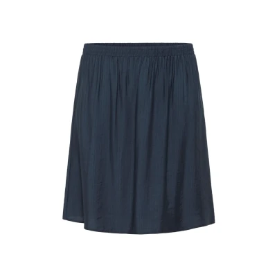 Abbildung von Kaffe Curve MUI Alinienrock, Damen, Größe: 50, Midnight marine cc