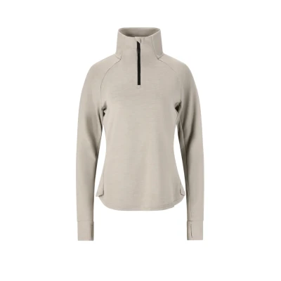 Abbildung von Whistler Midlayer Kajsa Langarmshirt, Damen, Größe: 42, Light grey melange