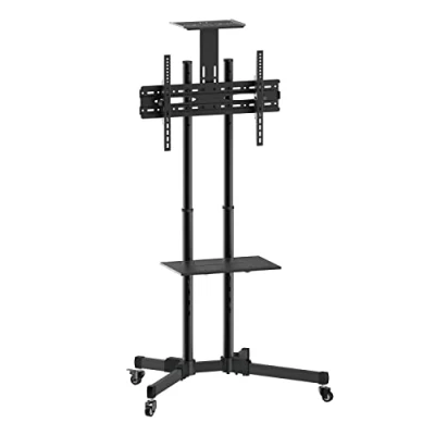Abbildung von VALUE LCD /TV Rollständer, schwarz, bis 50kg (37&quot; 70&quot;)