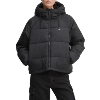 Abbildung von Tommy Jeans Aspen Winterjacke, Damen, Größe: Large, Black