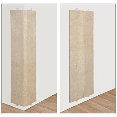 Abbildung von Kratzbrett Sisal Katzenkratzbrett 80x28 cm Eckkratzbrett