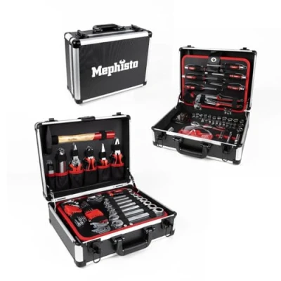 Abbildung von Mephisto Tools Werkzeugset, (fertig montiert und bestückt), Werkzeug ist aus hochwertigem Chrom Vanadium Stahl