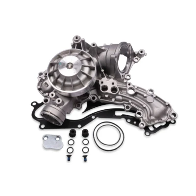 Abbildung von HEPU P1573 Wasserpumpe mit Dichtungen, Zubehör Verschlussstopfen mechanisch MERCEDES BENZ: E Klasse Limousine, T modell