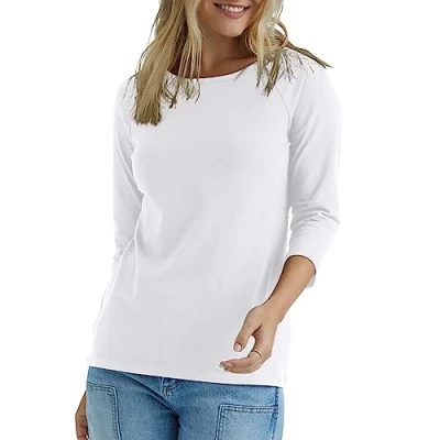 Abbildung von Hanes Damen O9343 Hemd, weiß, X Large