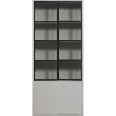 Abbildung von WOOOD Vitrine &quot;Basic&quot;, mit vier Türen