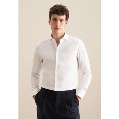 Abbildung von seidensticker Businesshemd, Slim Kent Collar Uni
