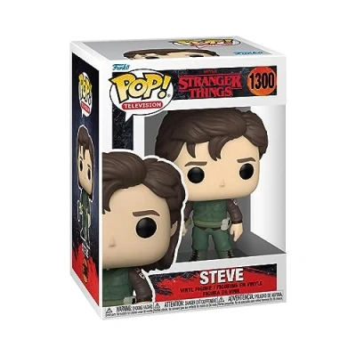 Abbildung von Funko Spielfigur POP Stranger Things Hunter Steve