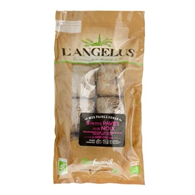 Abbildung von L angelus Bio Walnussbrötchen zum Aufbackenen (1 x 360 gr)