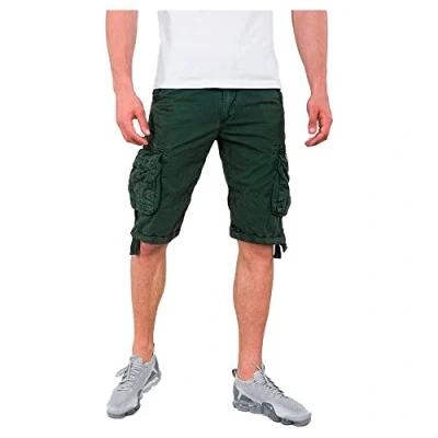 Abbildung von Alpha Industries Herren Jet Short Für Cargos, Dark Petrol, 31 EU