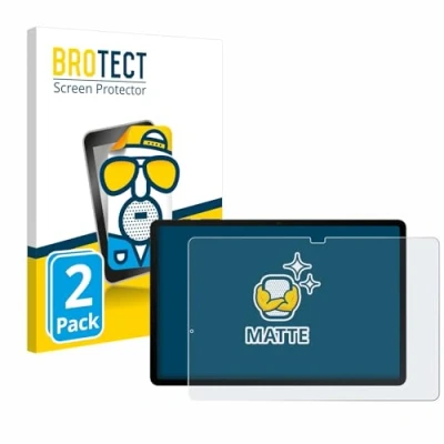 Abbildung von BROTECT Entspiegelungs Schutzfolie für Samsung Galaxy Tab S8 Plus WiFi (2 Stück) Matte Displayschutz Folie, Anti Reflex, Fingerprint