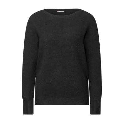 Abbildung von Street One Dolman Strickpullover, Damen, Größe: 34, Grau