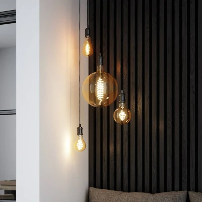 Abbildung von Nordlux A60 Smart Filament Gold Deco spiral