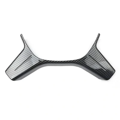 Abbildung von Auto Interieur Zubehör Für Benz CE ML GL Klasse W204 W212 X166 W166 Carbon Fiber Texture Innen Lenkrad Panel Rahmen Abdeckung Trim Interieurleisten(Carbon Fiber)