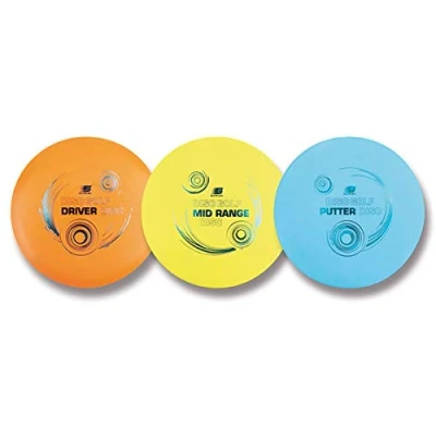 Abbildung von Sunflex Disc Golf Wurfscheiben + Target Set
