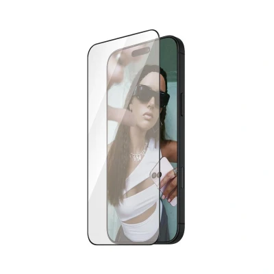 Abbildung von SAFE. by PanzerGlass® Displayschutz Schwarz Rahmen für iPhone 16 Pro Max Ultra Wide Fit
