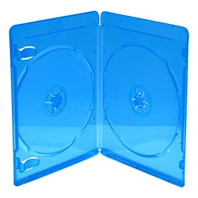 Abbildung von MediaRange BOX39 2 50 BD Leerhülle, 7 mm blau