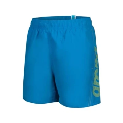 Abbildung von Arena Fundamentals Badeshorts für Kinder, Größe: 140/146, Blue lake soft green