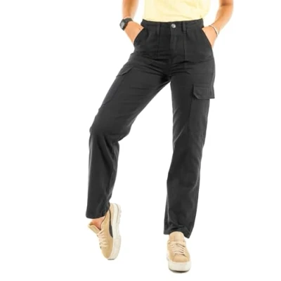 Abbildung von Vero Moda Cargohose, Damen, Größe: 34, Schwarz
