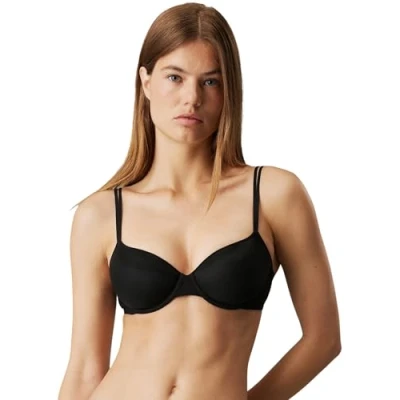 Abbildung von Calvin Klein Underwear Lightly Lined DEMI Tshirt BH, Damen, Größe: 70A, Black