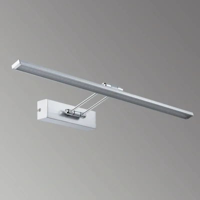 Abbildung von Paulmann 99896 LED Bilderleuchte Galeria Beam Sixty Galeriebeleuchtung 11W Aufsatzlampe Nickel gebürstet Strahler inkl. Leuchtmittel