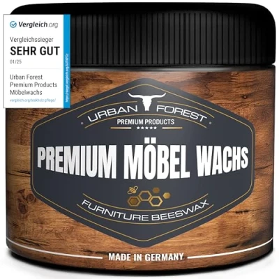 Abbildung von URBAN FOREST Möbelwachs, Holzwachs für innen und außen von 250ml Holzpflegeöl (1 St)