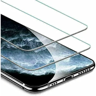 Abbildung von Panzerfolie kompatibel mit Samsung Galaxy A33 5G [2 Stück] Displayschutzfolie, Schutzfolie [kein Glas] 100% Fingerabdrucksensor Nano Glas 9H