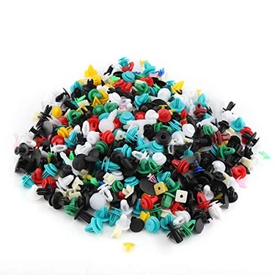 Abbildung von Auto Befestigung Clips, Fydun 500 Stücke Stoßfänger Verschluss Rivet Clips Verschiedene Kunststoff Türverkleidung Clip Halter Push Pin Kit 30 Größen