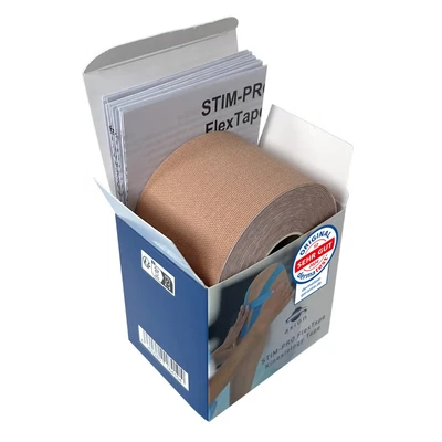 Abbildung von Axion Kinesiologie Tape Kinesio Wasserfestes in beige, Physiotape (Set, 1 St) Sporttape Bandage