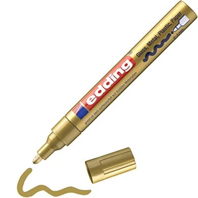 Abbildung von edding 750 glanslakmarker goud 1ST 2 4 mm / 9 053