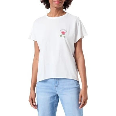 Abbildung von ONLY Onllucy Life S/S Roses Top Box JRS