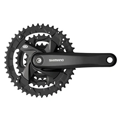 Abbildung von SHIMANO Unisex Erwachsene 3X9 170MM Schwarz. KURBELSCHEIBE SCHWARZ , BLAU, BLAU EU