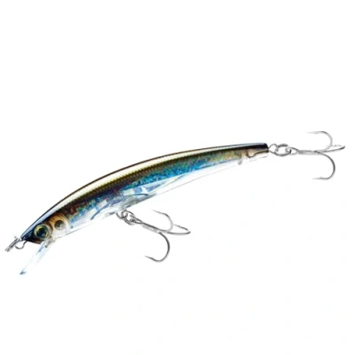 Abbildung von Yo Zuri Crystal 3D Minnow Floating Lure, Silver Bronze, 11,4 cm