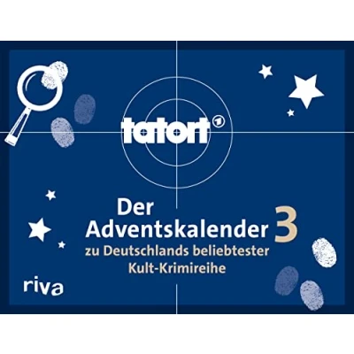 Abbildung von Tatort 3 Der Adventskalender zu Deutschlands beliebtester Kult Krimireihe: Mit über 70 spannenden Fragen und Seiten zum Auftrennen. Das perfekte Geschenk für alle Fans