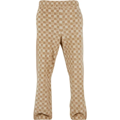 Abbildung von Sean John Check Jogginghose, Herren, Größe: XXL, Dark beige/ight beige