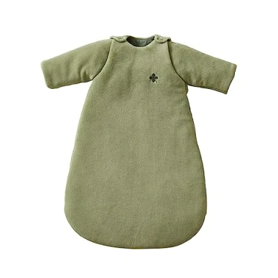 Abbildung von VERTBAUDET Alaska Öko Tex® Fleece Schlafsack, Khaki, 6/18 M
