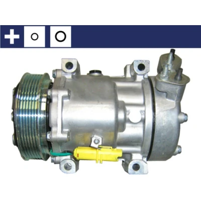 Abbildung von MAHLE ORIGINAL ACP 1037 000S Kompressor SD7V16 12 PAG 46 R 134a mit Dichtring CITROËN: Xsara Picasso, C5 I Schrägheck, Berlingo / First