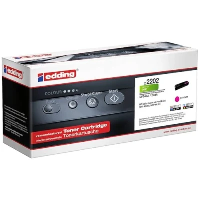 Abbildung von edding Toner EDD 2202 magenta kompatibel zu HP 203A (CF543A)