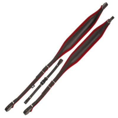 Abbildung von Alpenklang Akkordeonriemen Standard für Akkordeon 96/120 Bass rot/braun