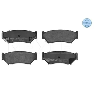 Abbildung von MEYLE 025 219 0715/W Bremsbelagsatz ORIGINAL Quality Vorderachse mit akustischer Verschleißwarnung Anti Quietsch Blech SUZUKI: Jimny SUV