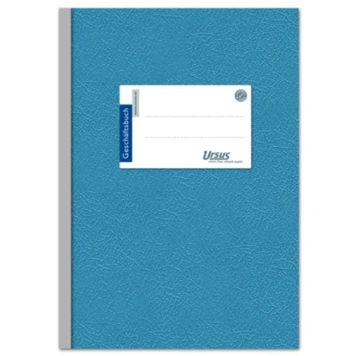 Abbildung von Ursus 608398010 Geschäftsbuch A5, liniert, 70 g/qm, 10 mm, 96 Blatt