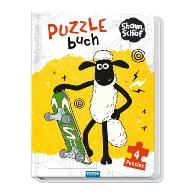 Abbildung von Trötsch Shaun das Schaf Puzzlebuch: Kinderbuch Beschäftigungsbuch Entdeckerbuch Puzzlebuch